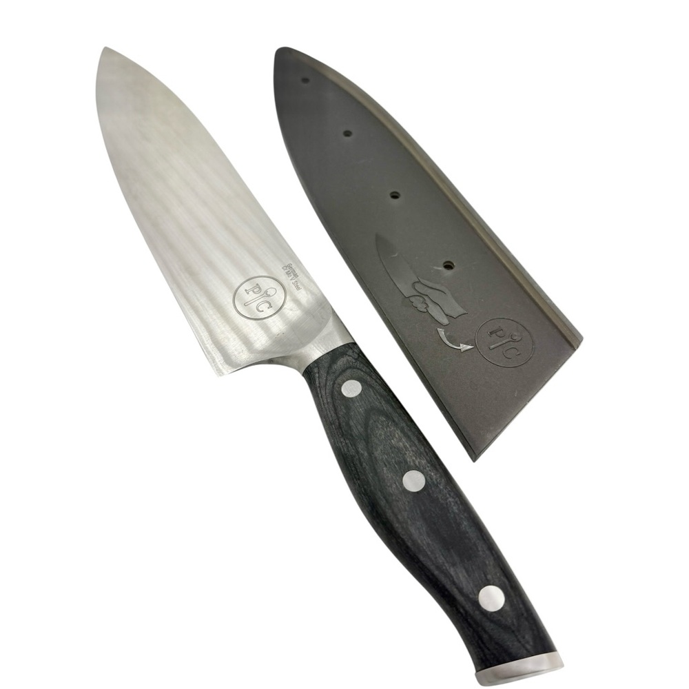Pampered Chef PC High-Carbon German Steel Pakkawood Handle 8" Chef 's Knife